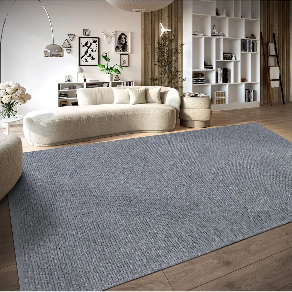 Szary wełniany dywan tkany ręcznie 60x90 cm Francois – Villeroy&amp;Boch