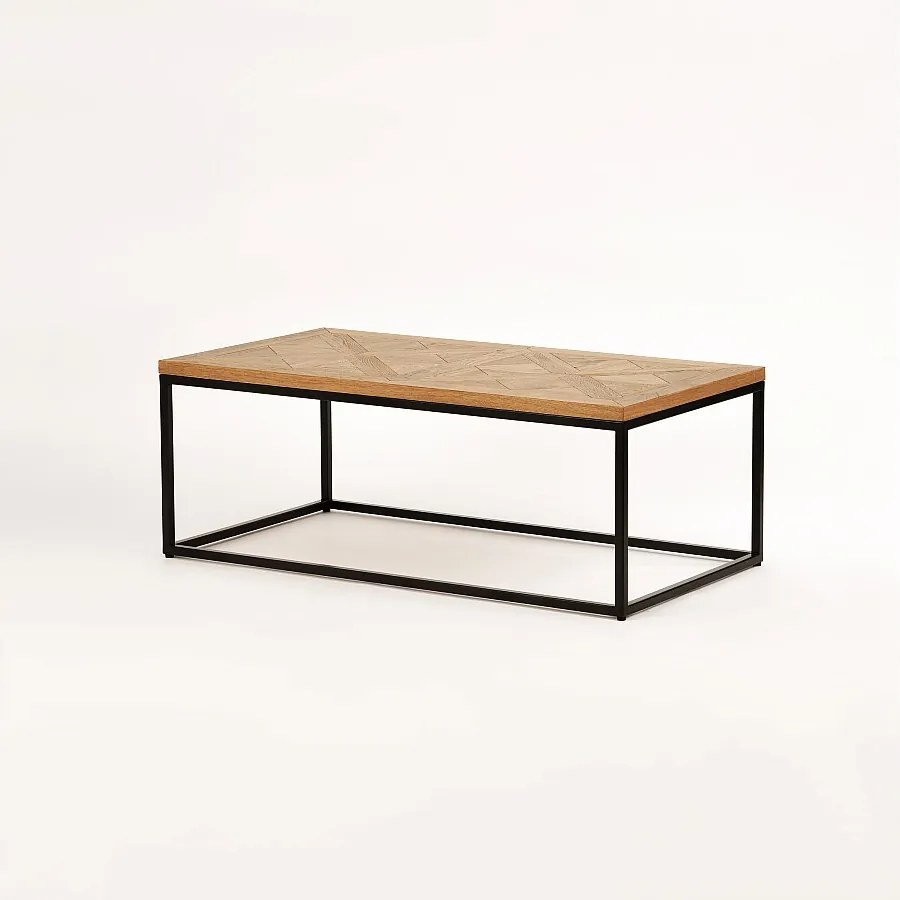 Stolik kawowy 114x42x60 cm naturalny dąb indus in05-0