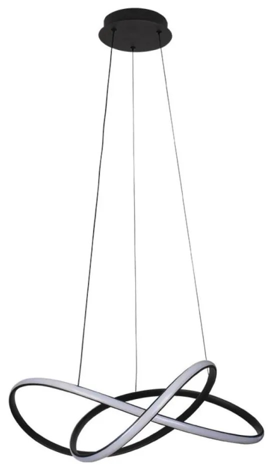 Ściemnialny żyrandol LED na przewodzie LED/85W/230V 3000-6500K + zdalne sterowanie