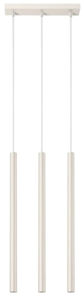 Lampa wisząca PASTELO 3 beżowa SOLLUX LIGHTING
