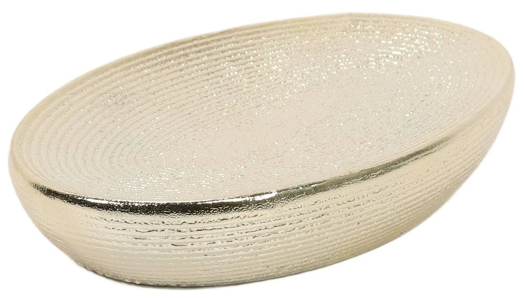 Metaliczna podstawka na mydło, TRESOR, 11,5 x 9,5 cm