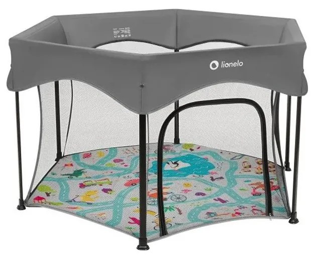 Lionelo - Kojec ROEL PLUS Szary Wielokolorowy