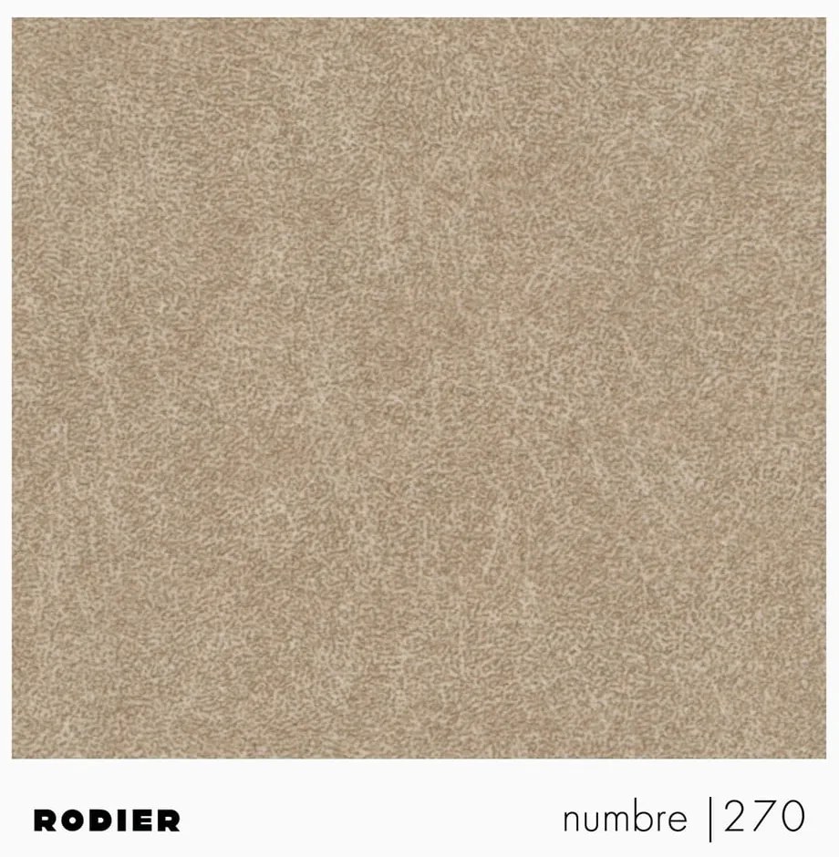Jasnobrązowa aksamitna sofa 218 cm Baga – Rodier