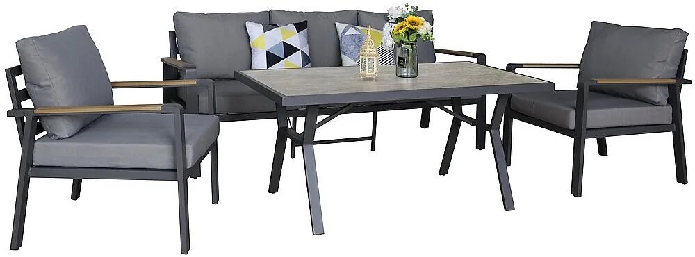 Zestaw aluminiowy BOSTON dla 5 osób