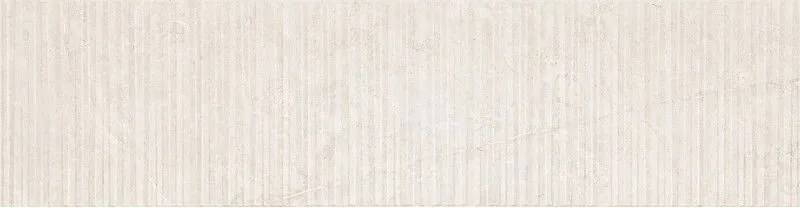 Mexen Flamingo Mayolica Bianco gres szkliwiony rekt. G1, płytka ścienna 120 x 30 cm, carving - TL715-120-030-50