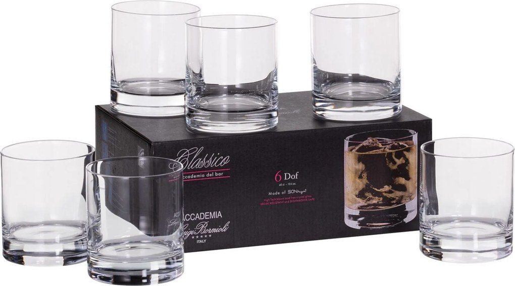 Szklanki do whisky Classico 6 szt. 400ml
