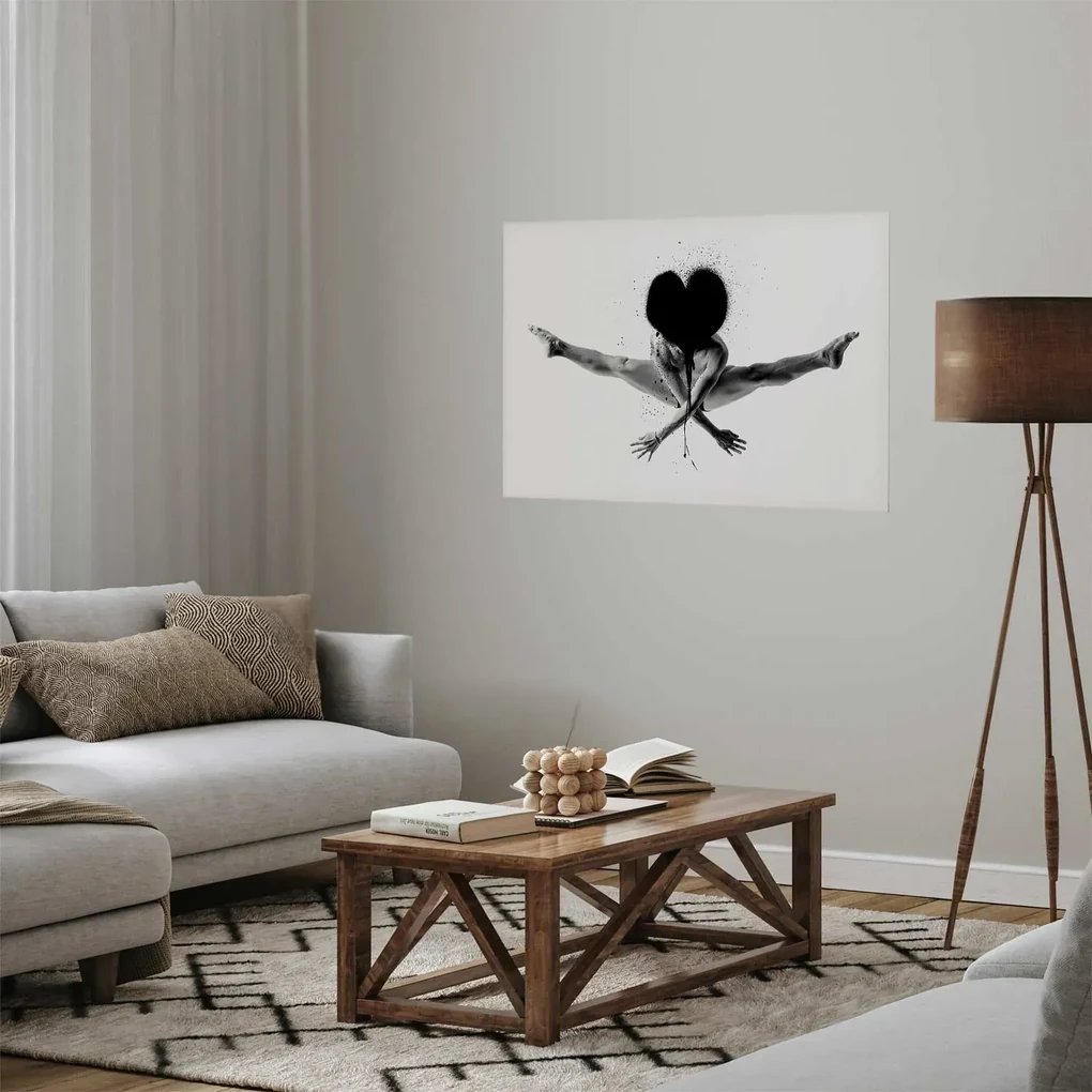 Plakat Skok 60x40 cm bez ramy z marginesem ARTGEIST B