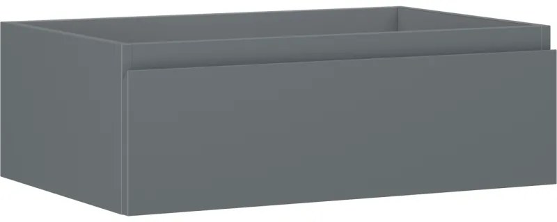 Mexen Orio szafka łazienkowa podumywalkowa 70 cm, 1 szuflada, grafit mat - 91A10-07023-1-BF66