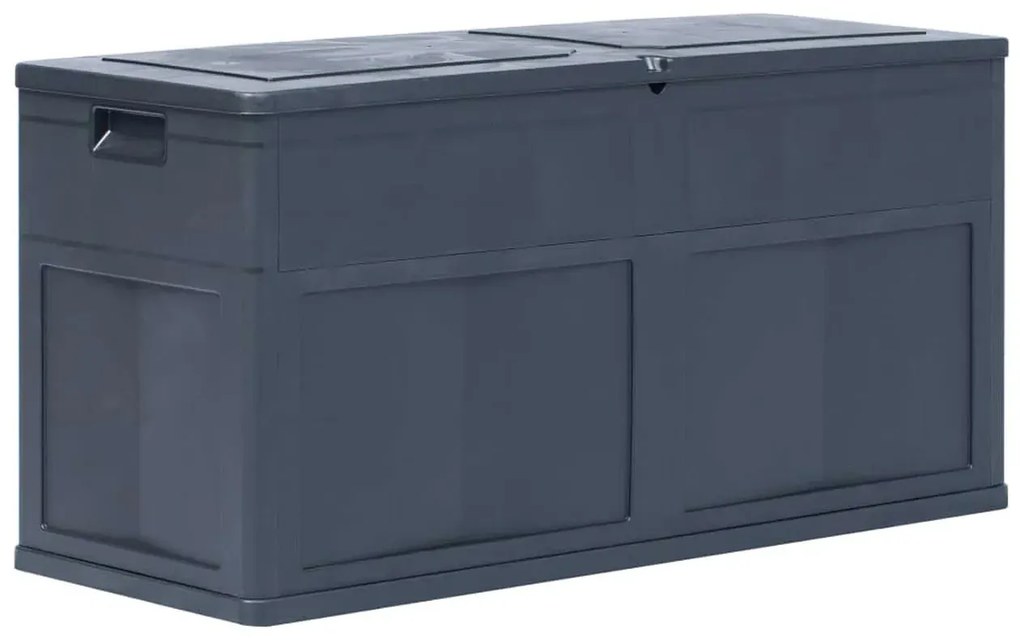 Czarna skrzynia ogrodowa 320L C2-G67
