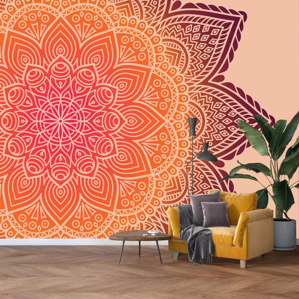 Fototapeta - Jasna mandala (196x136 cm)