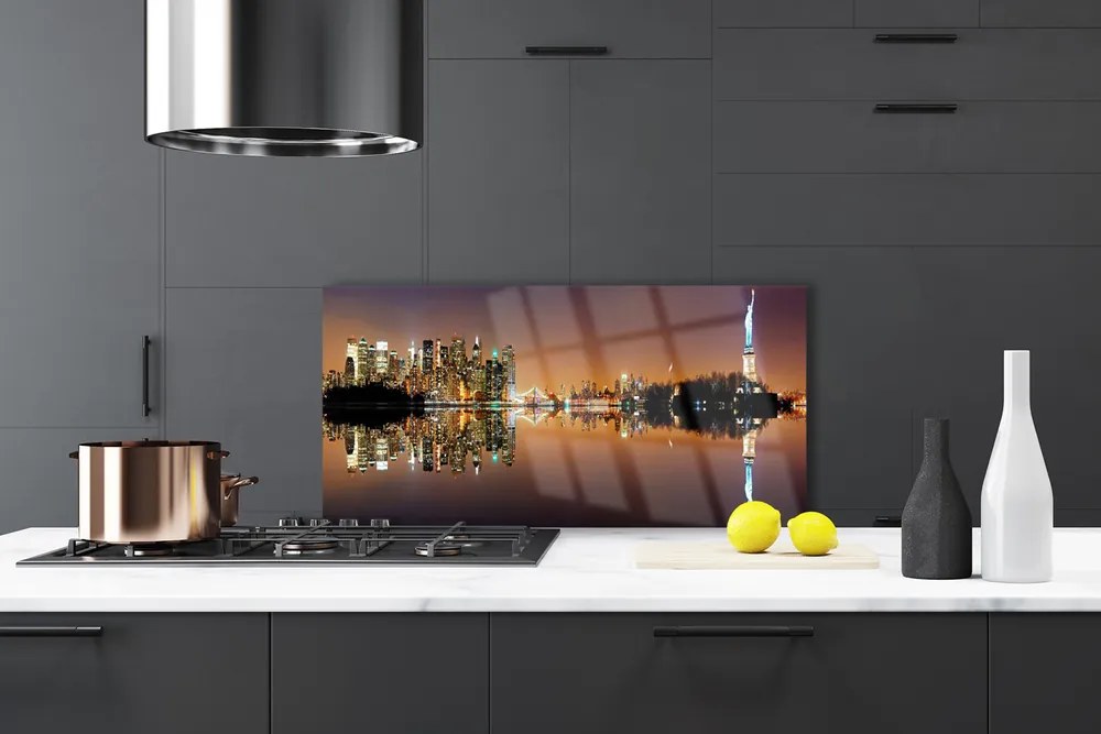 Panel Szklany Modernistyczny Akcent Graficzny