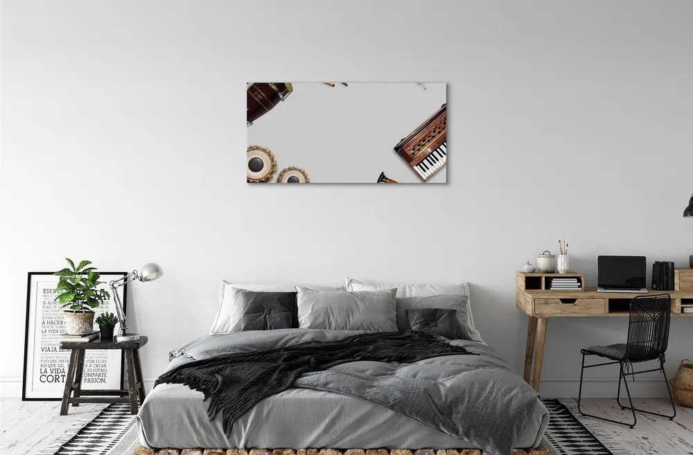 Obraz na płótnie Orkiestra Muzycznych Kształtów