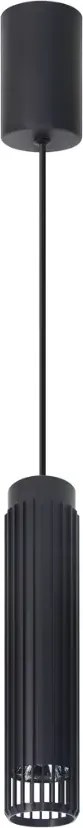 Loftowa czarna lampa wisząca K359 Z8-K25