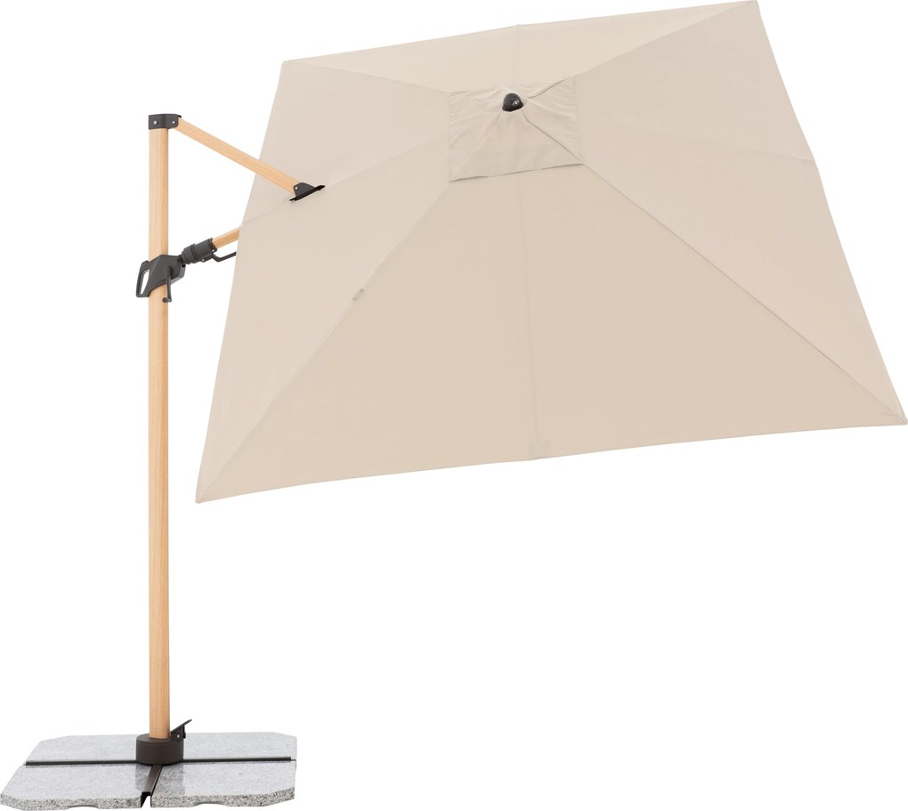 Doppler ALU WOOD 300 x 220 cm beżowa