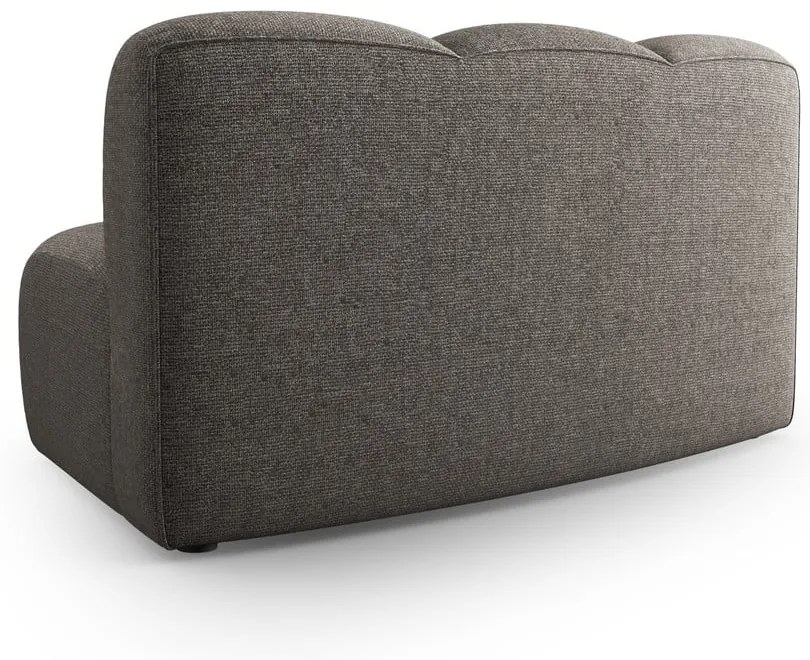 Ciemnoszary moduł sofy (moduł środkowy) Lupine – Micadoni Home