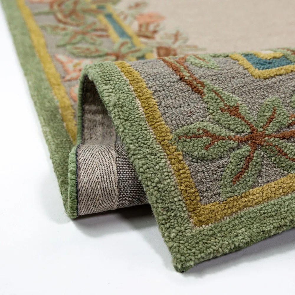 Wełniany chodnik tkany ręcznie 80x300 cm Verona Floral – Flair Rugs