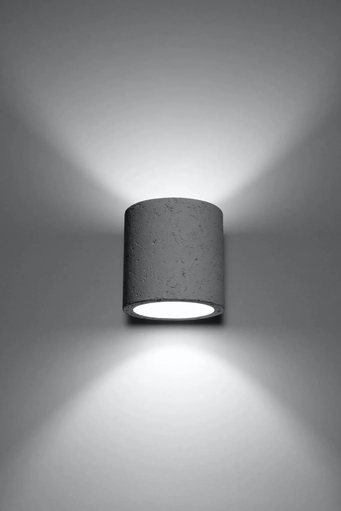 Loftowy kinkiet z betonu 6X E714 M7-T80