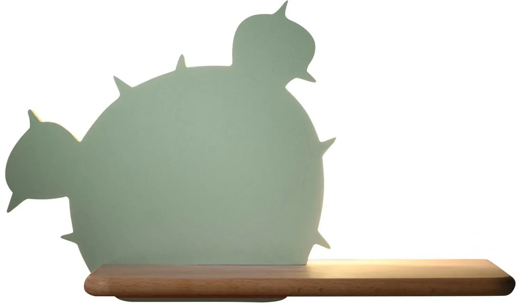 Lampka zielony nocna dla chłopca w kształcie kaktusa G1-P12