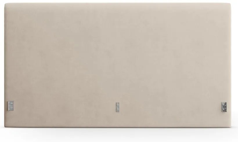 Jasnobrązowy tapicerowany zagłówek 150,5x100 cm Remo – Micadoni