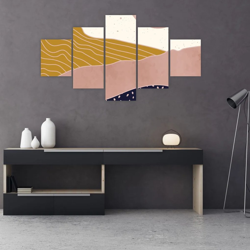 Obraz - Wschód słońca (125x70 cm)