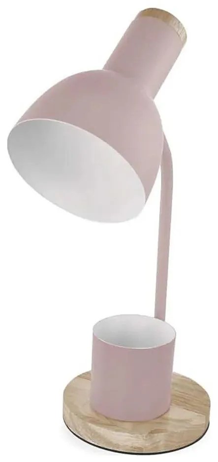 Lampa stołowa POPPY 1xE27/25W/230V różowa