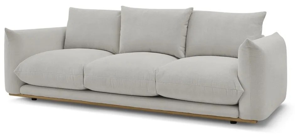 Jasnoszara sofa 265 cm Ernest – Bobochic Paris