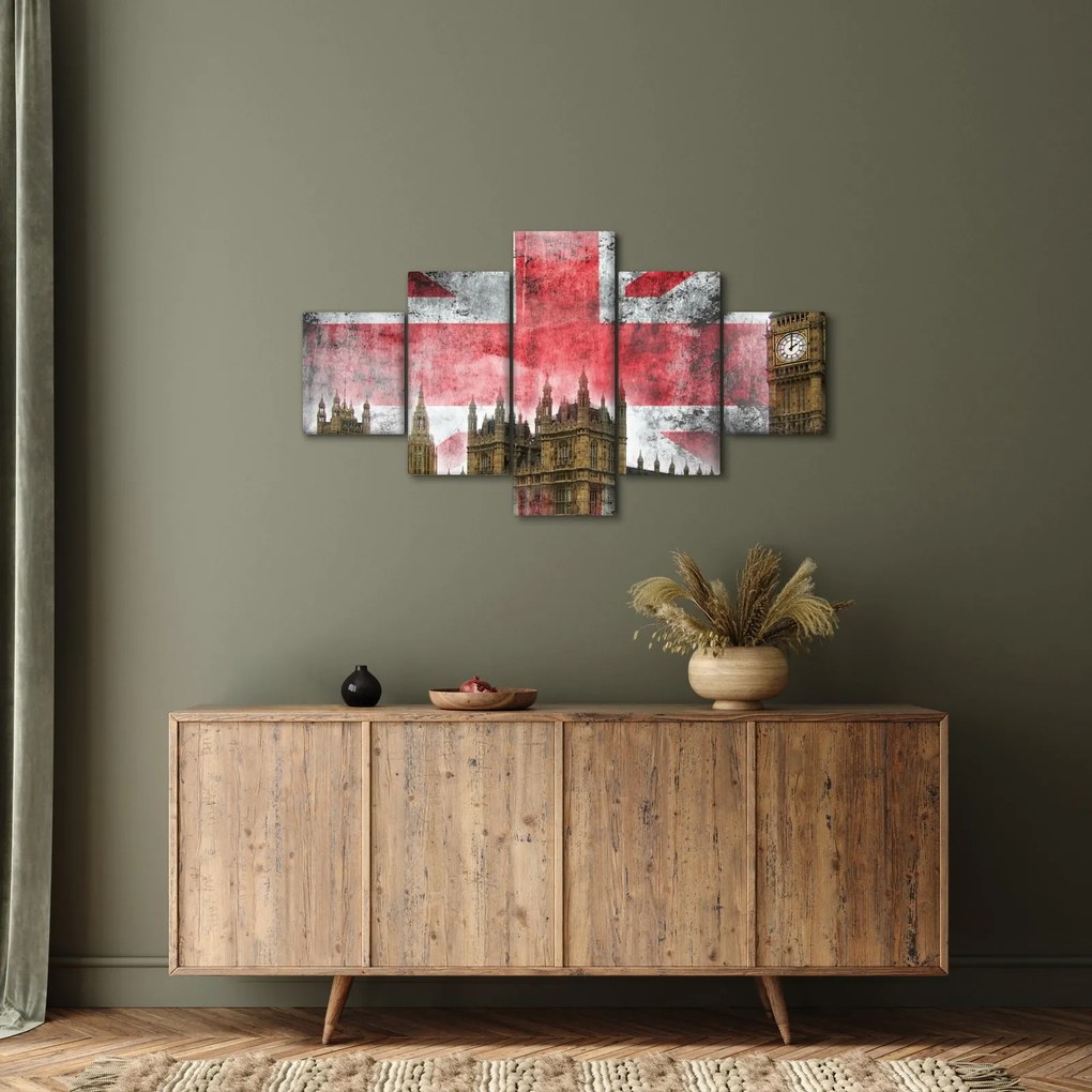 Obraz - Londyn (125x70 cm)