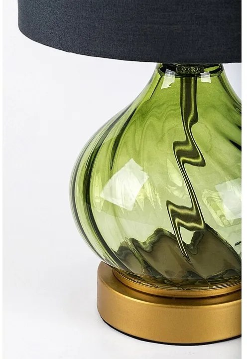 Rabalux 74033 dekoracyjna lampa stołowa Pirelo, E14, 1x maks. 25 W, butelkowa zieleń