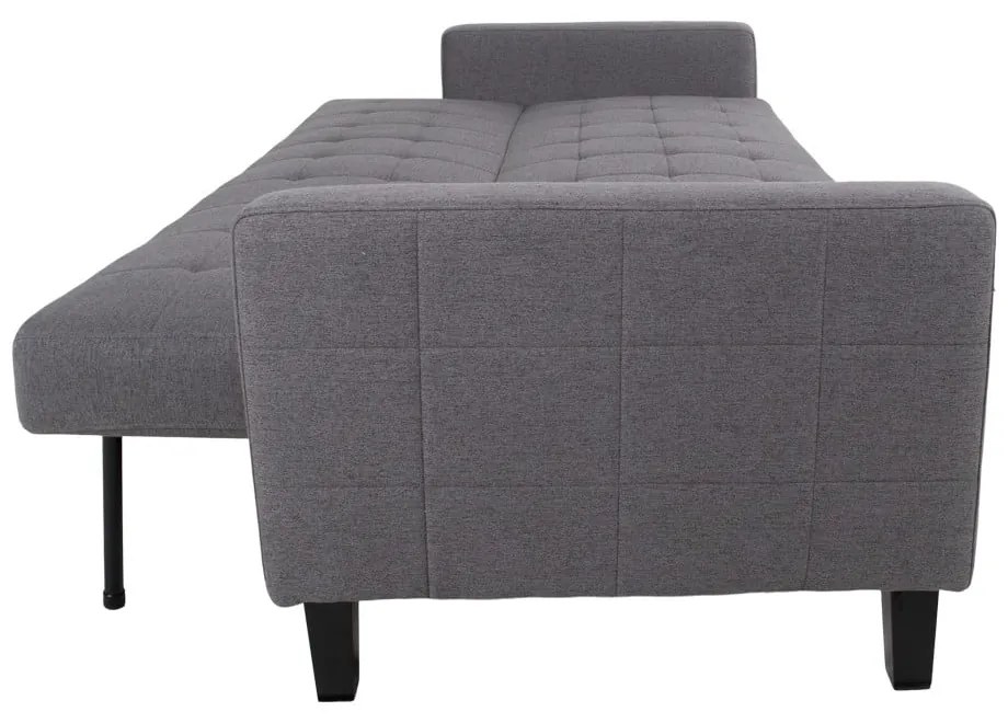 Szara sofa rozkładana 204 cm Milton – House Nordic