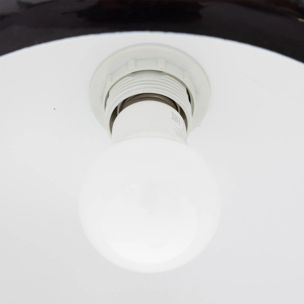 Lampa sufitowa z metalowym kloszem SAVIO, Ø 27 cm