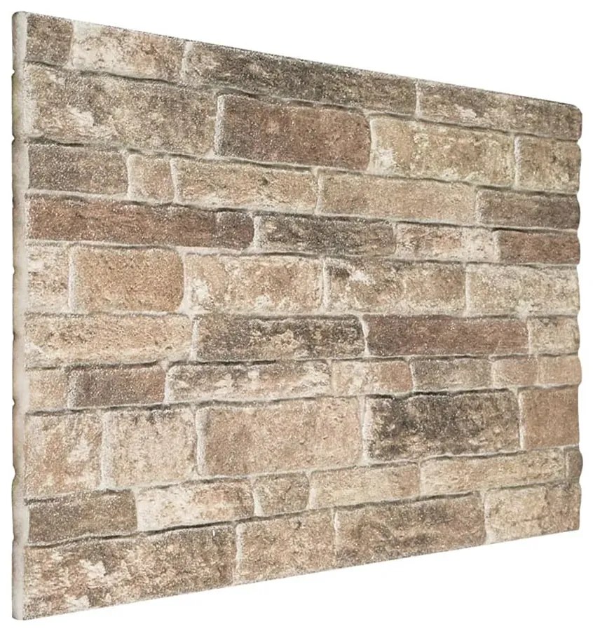 Wielobarwne panele ścienne wzór cegły 3D G6-T54