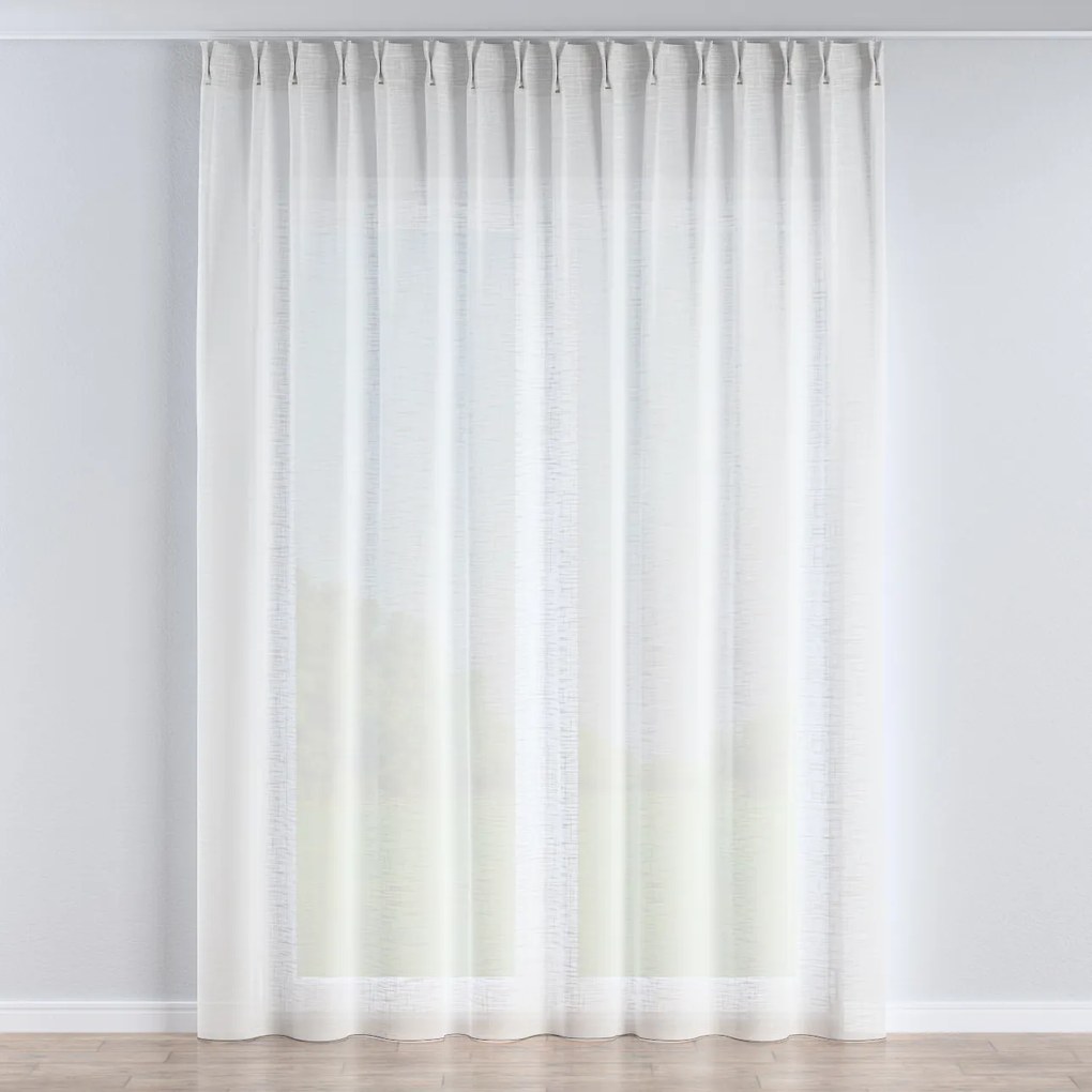 Firana na haczykach flex podwójnych