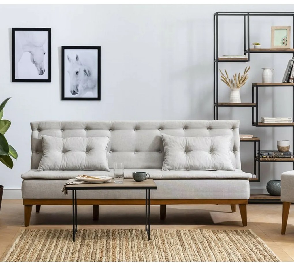 Sofa rozkładana Fuoco Cream