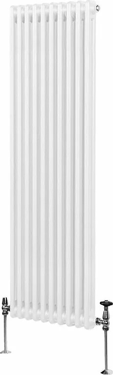 Tradycyjny grzejnik 2-kolumnowy - 1800 x 472 mm - biały