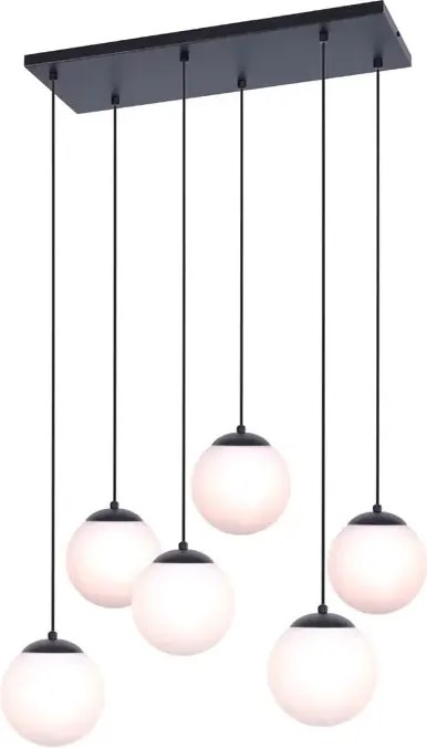 Lampa wisząca nad stół szklane kule - S763-Lokia