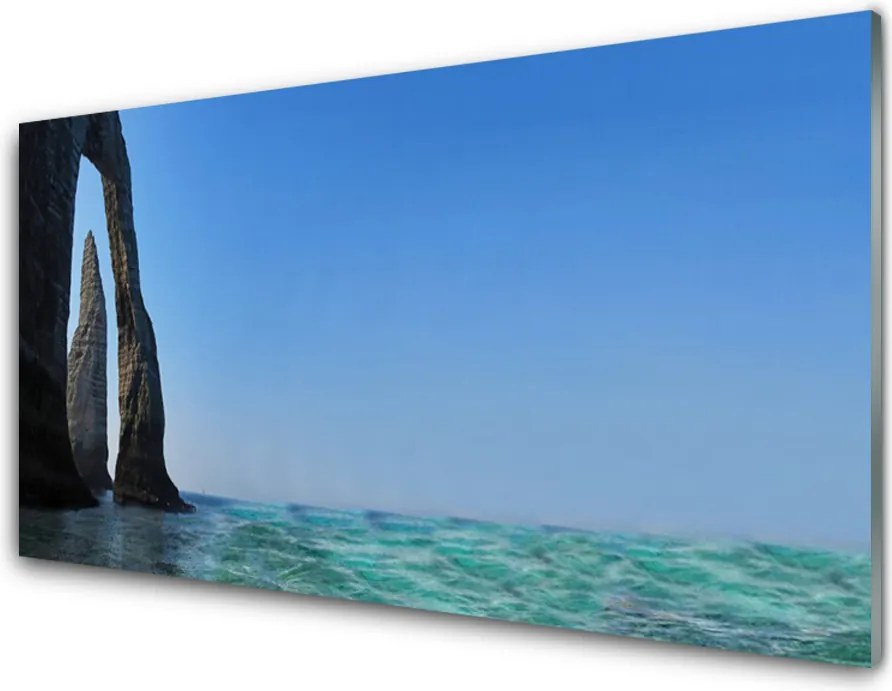 Panel Szklany Skaliste Wybrzeże Oceanu