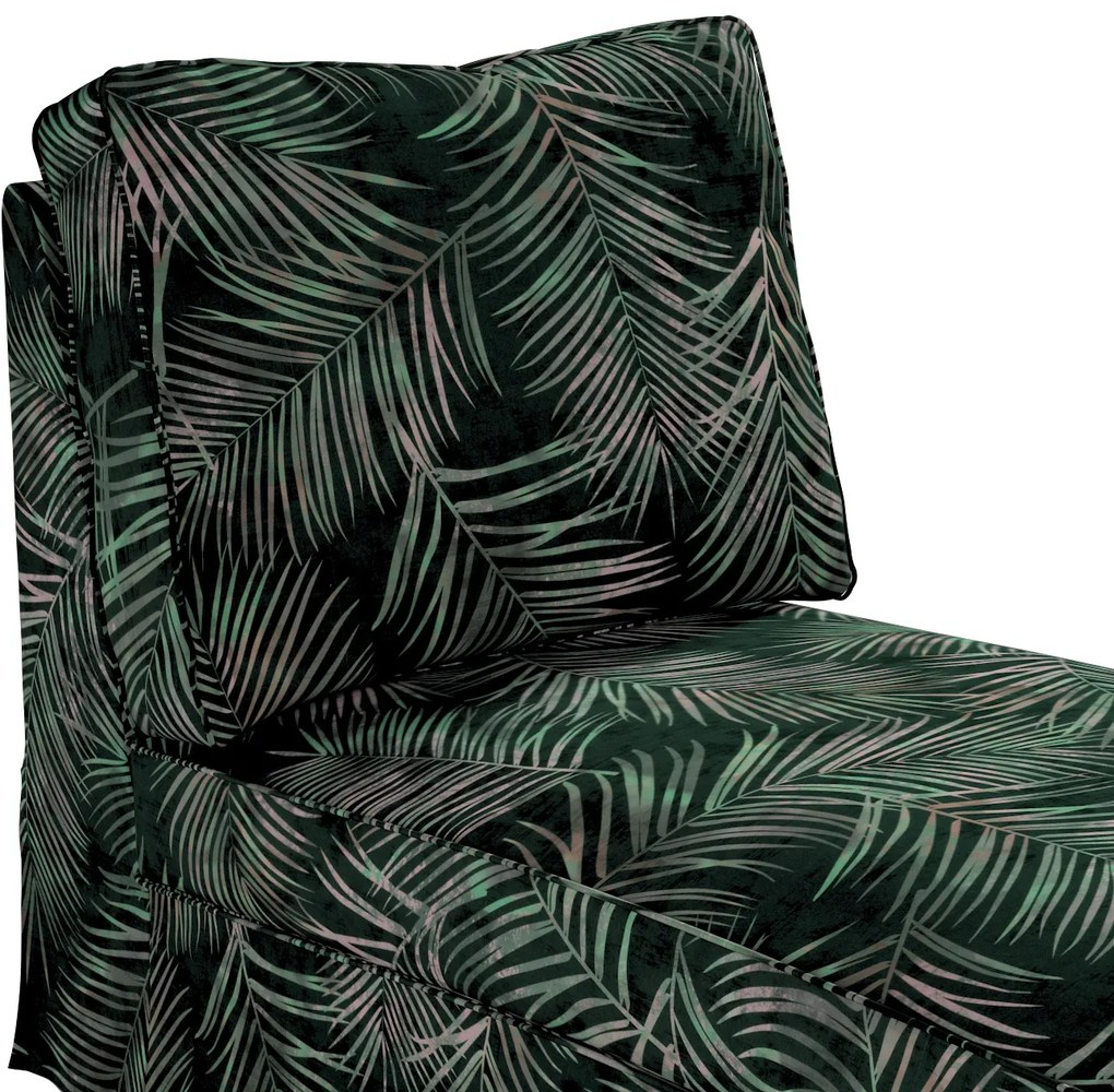 Pokrowiec na szezlong/ leżankę Ektorp wolnostojący prosty tył