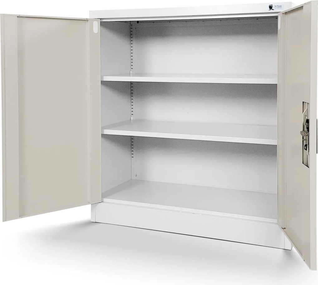 Szafka biurowa Eco Design Beata 90x40x93 cm biały/dąb sonoma