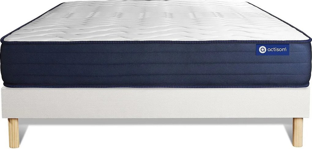 Materac Actilatex life 150x190cm + zestaw podstawa lózka