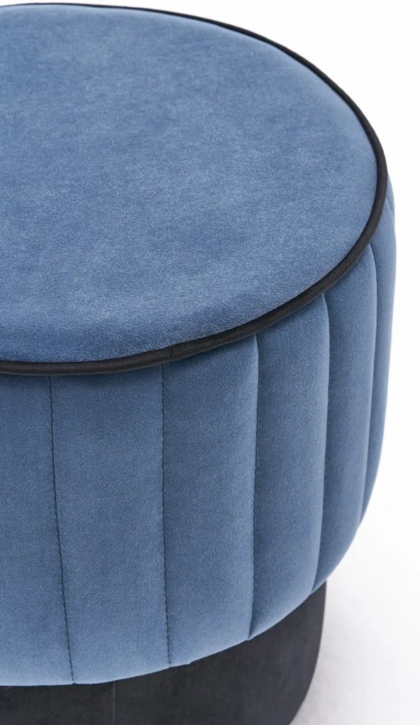 Stołek Rose Pouf Niebieski