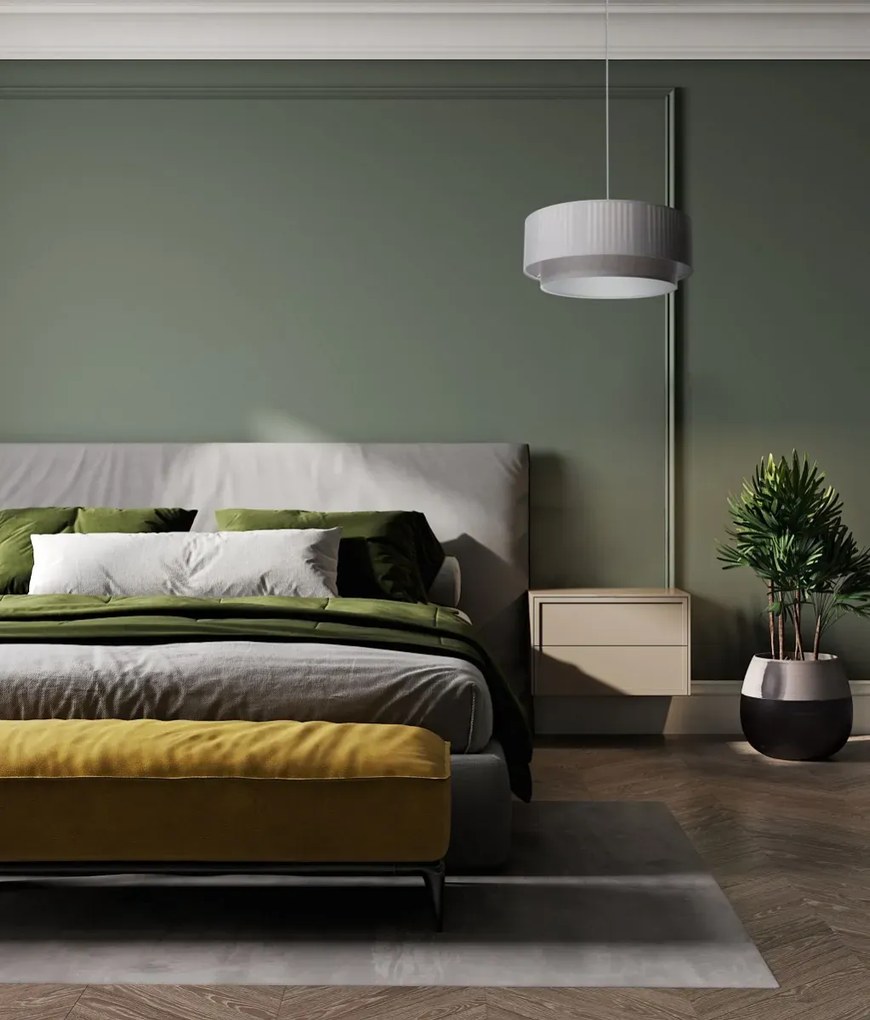 Lampa wisząca DUO LAMI LINE 50x20 szara BPS KONCEPT