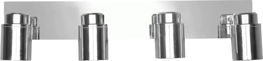 Metalowa lampa punktowa w kolorze błyszczącego srebra 19x52 cm Angelo – Trio