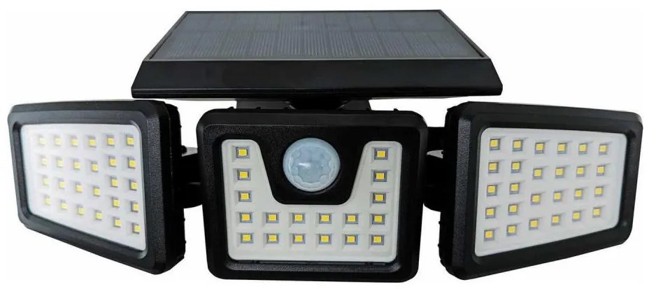 Solarny reflektor LED z czujnikiem LED/14W/3,7V 1800 mAh IP44