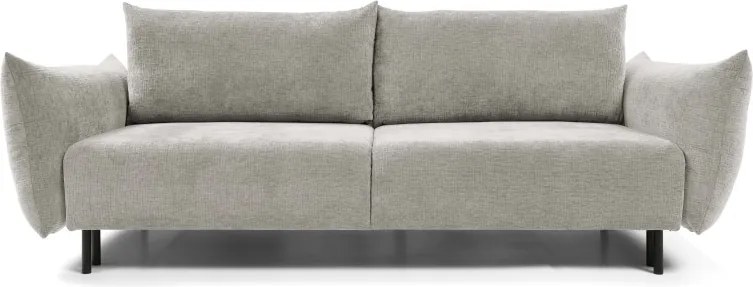Sofa ADEL z funkcja spania i pojemnikiem JASNY SZARY OVER THE HORIZON 80
