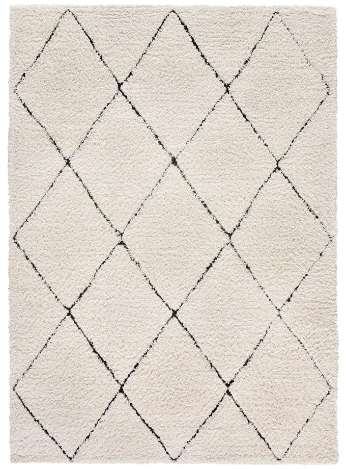 Kremowy dywan 120x170 cm Atesa – Universal