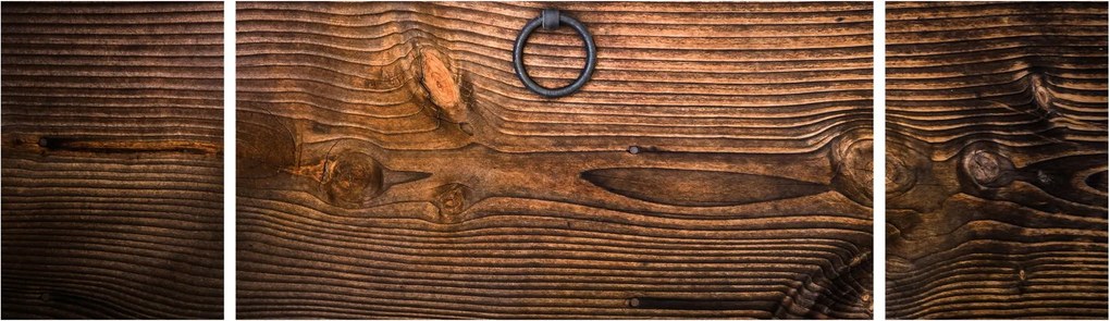 Obraz tekstury drewna (170x50 cm)