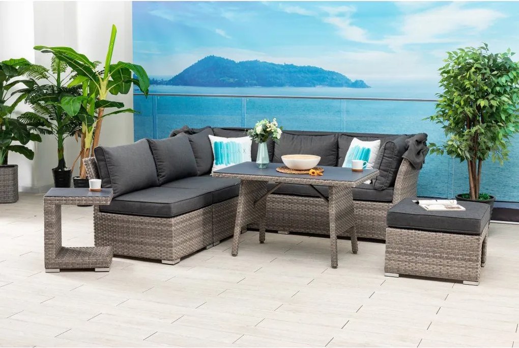 Doppler RELAX SMART SET - meble ogrodowe - Towar rozpakowany (N575)