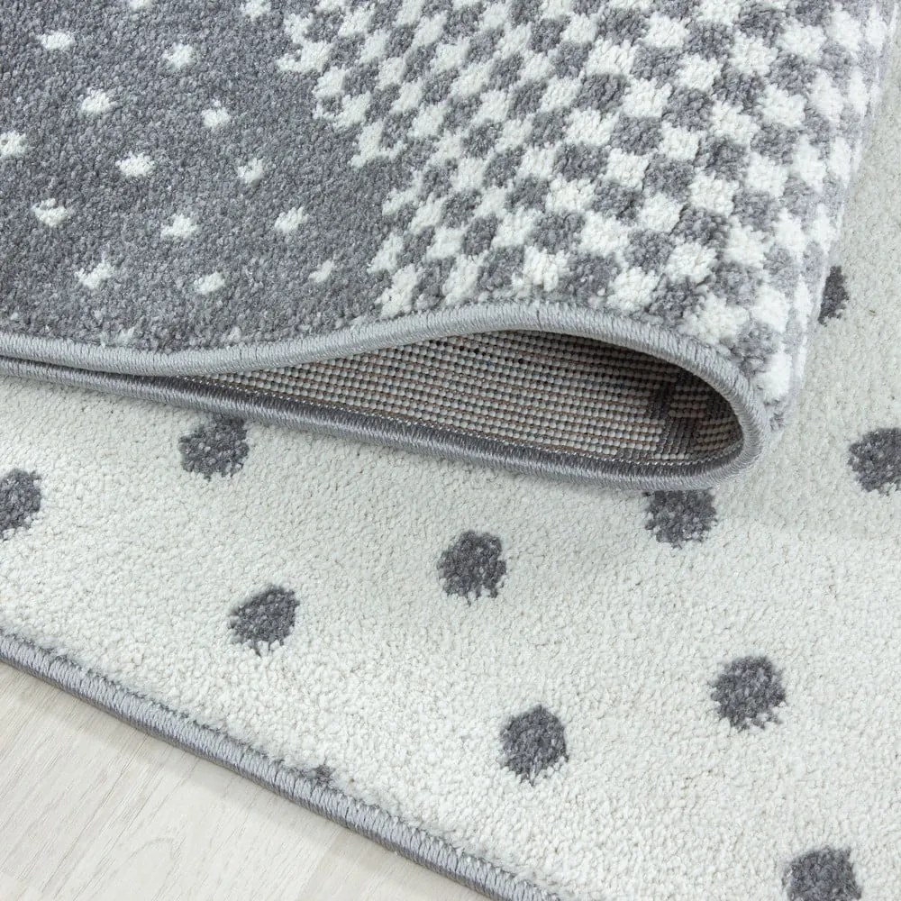Różowo-szary dywan dziecięcy ø 160 cm Bambi – Ayyildiz Carpets