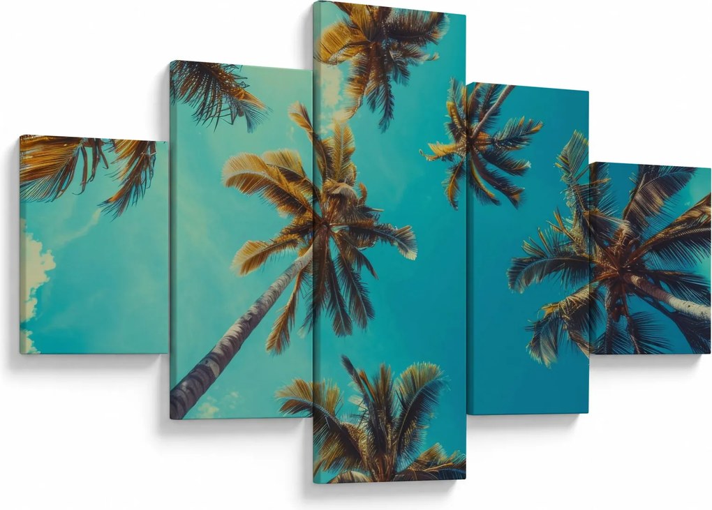 Obraz - Wysokie palmy (125x70 cm)