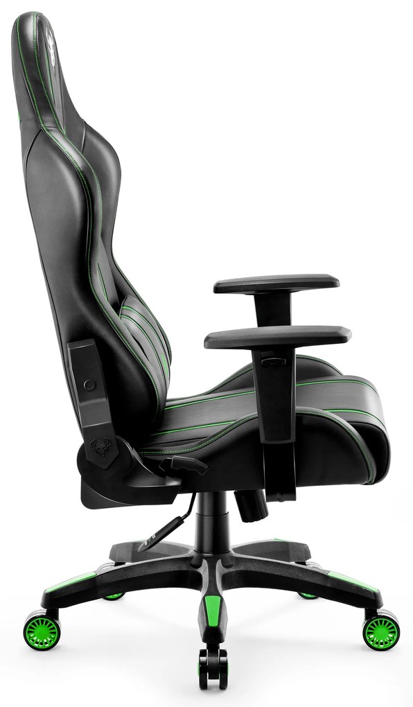 Fotel gamingowy Diablo X-One 2.0 Normal Size, czarno-zielony